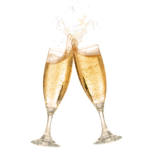 Новый Год - Champagne, Transparent background PNG HD thumbnail