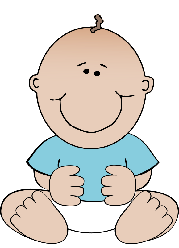 One Year Old Boy Clipart #1 - 1 Year Old Boy, Transparent background PNG HD thumbnail