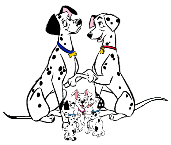 File:dottie With Family.png - 101 Dalmatians, Transparent background PNG HD thumbnail