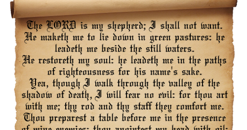 Psalm 23 Antithesis - 23rd Psalm, Transparent background PNG HD thumbnail