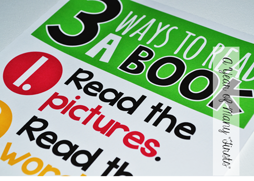 3 Ways To Read A Book Poster Via A Year Of Many Firsts Blog - 3 Ways To Read A Book, Transparent background PNG HD thumbnail