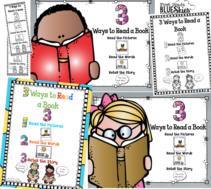 I Created These Bookmarks (And Posters) For The Beginning Of The Year To Remind Kids How They Can Choose To Read A Book. Click {Here} To Get Your Copy! - 3 Ways To Read A Book, Transparent background PNG HD thumbnail