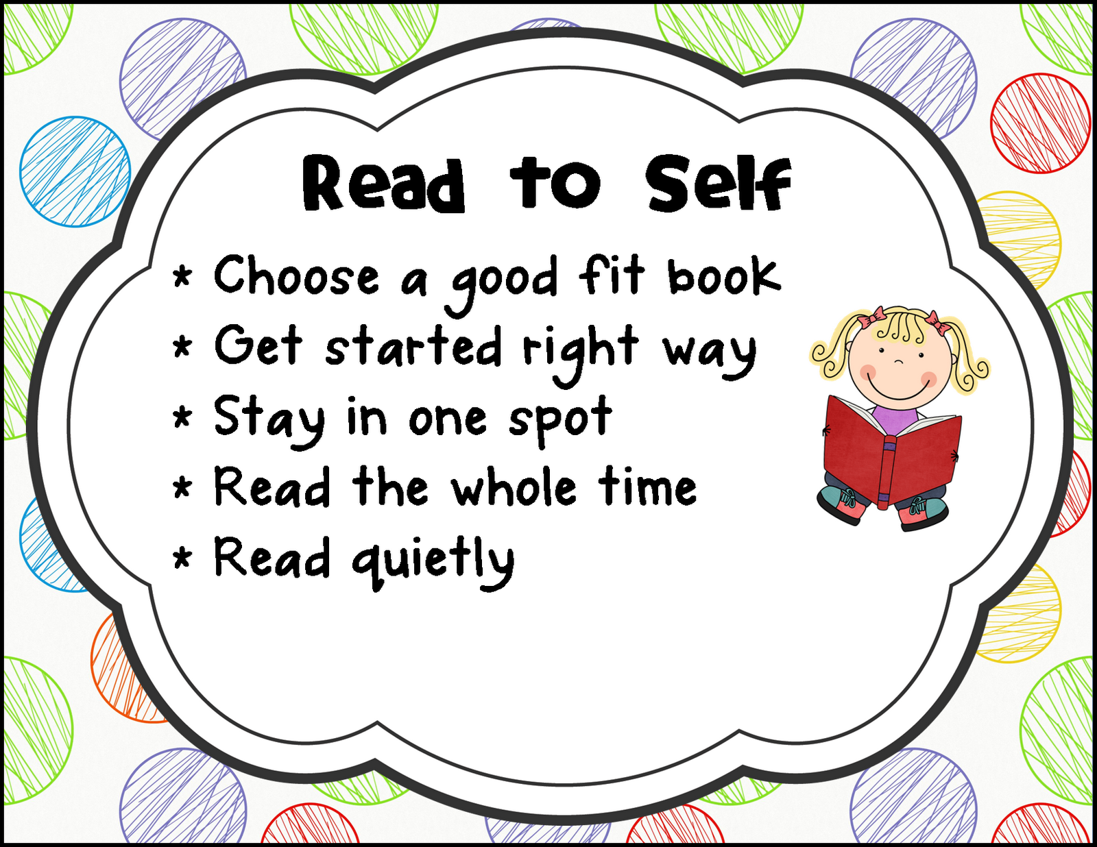 3 Ways To Read A Book PNG - Read To Self- The Rese