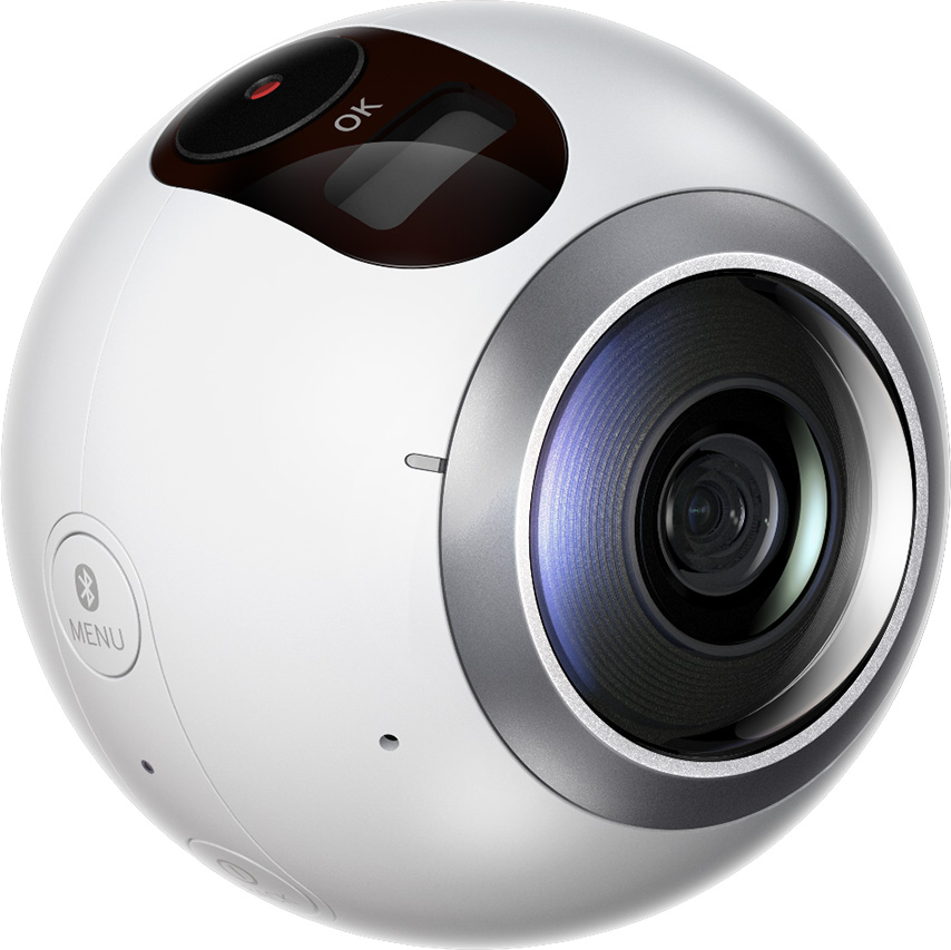 Left Side View Of Gear 360 Hdpng.com  - 360 Camera, Transparent background PNG HD thumbnail