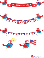 4Th Of July Bbq Png - . Hdpng.com Free Vector Graphics To Celebrate The 4Th Of July, Transparent background PNG HD thumbnail