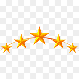Yellow Five Pointed Star, Yellow, Five Pointed Star, Five Png Image - 5star, Transparent background PNG HD thumbnail