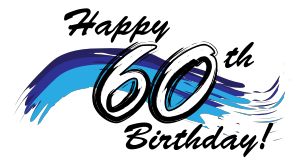 60Th Birthday: 60Th Birthday - 60Th Birthday, Transparent background PNG HD thumbnail