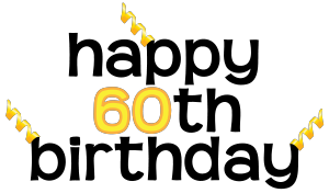 60Th Birthday Clipart #1. Happy 60Th Birthday 2 - 60Th Birthday, Transparent background PNG HD thumbnail