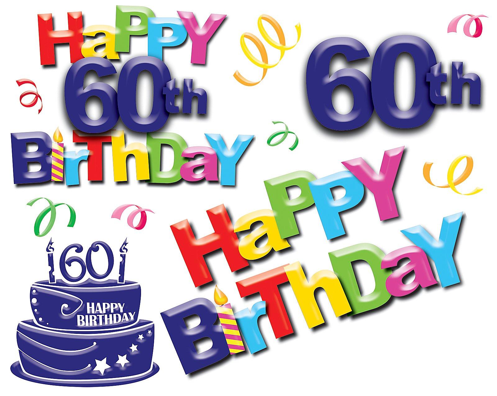 60Th Birthday Quotes For Women Clipart - 60Th Birthday, Transparent background PNG HD thumbnail