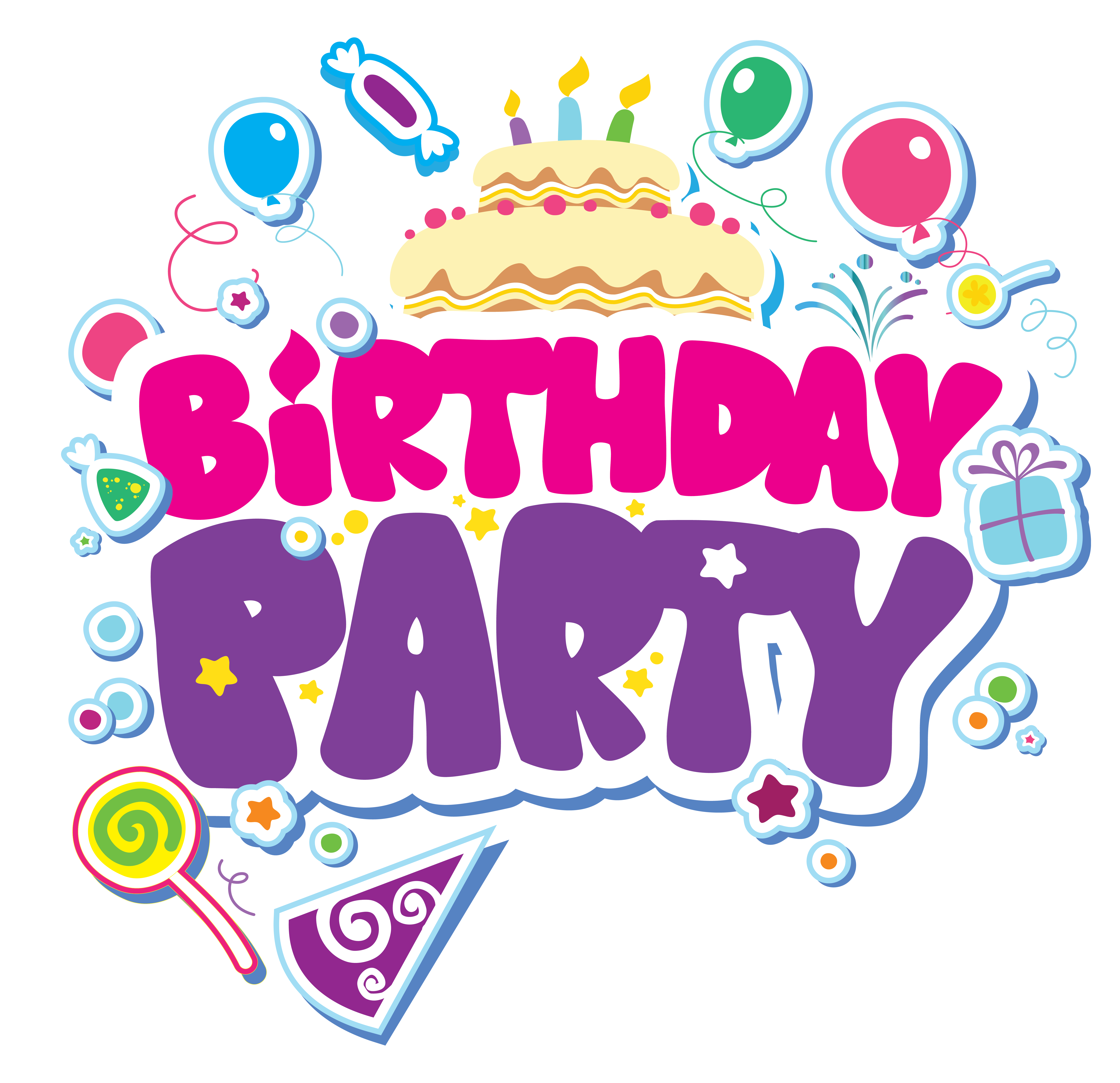 Birthday Party Png Clipart Picture - 60Th Birthday, Transparent background PNG HD thumbnail