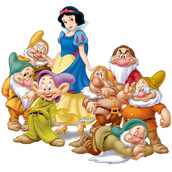 Snow White And The Seven Dwarves 1.png - 7 Dwarfs, Transparent background PNG HD thumbnail