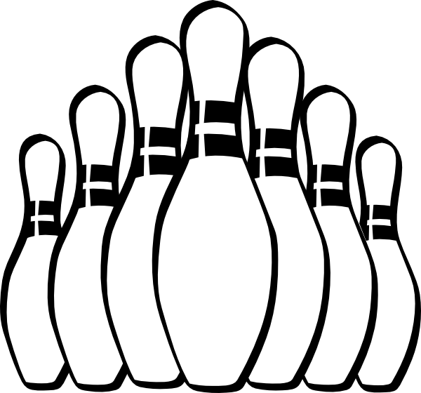Bowling Pin Template - 9 Kegel, Transparent background PNG HD thumbnail