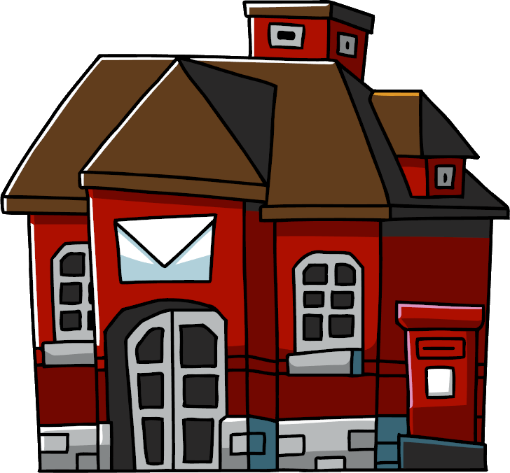 Post Office.png - A Post Office, Transparent background PNG HD thumbnail