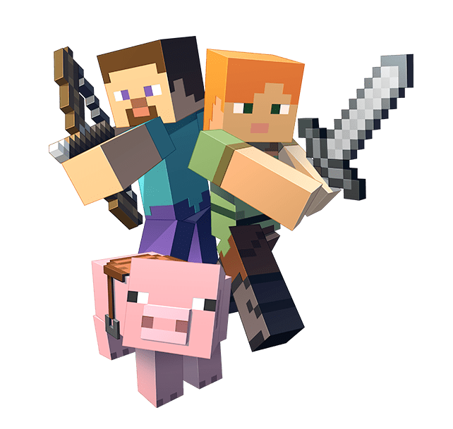 A Private World, Always Online For You And Your Friends! - Minecraft, Transparent background PNG HD thumbnail