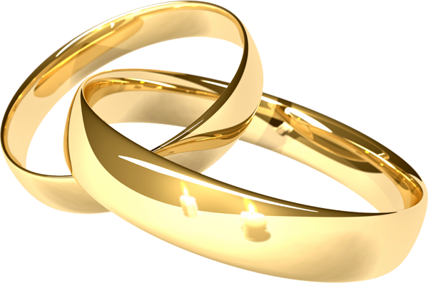 Golden Rings Png Image - A Ring, Transparent background PNG HD thumbnail