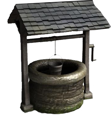 Wishing Well SVG file for scr