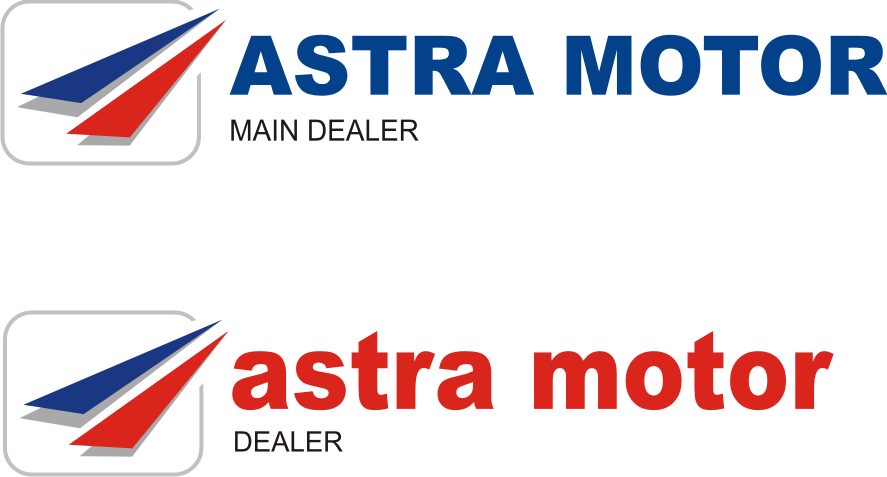 Bertepatan Dengan Ulang Tahun Ke 45, Astra Motor, Main Dealer Dan Retailer Sepeda Motor Honda Terbesar Di Indonesia, Memperkenalkan Logo Baru Perusahaannya. - Aastra Vector, Transparent background PNG HD thumbnail