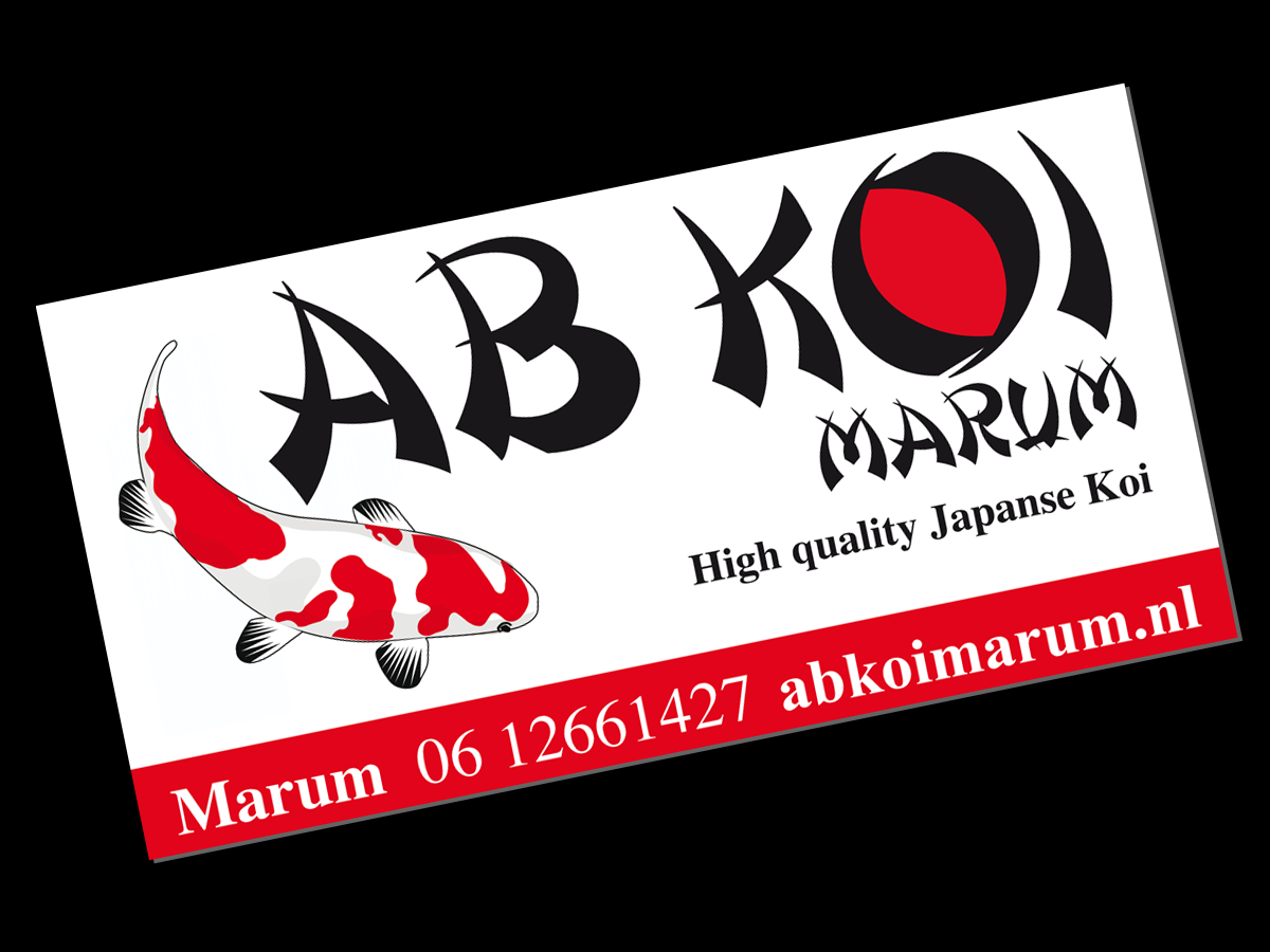 Dibond naambordje logo AB koi Marum Groningen, Ab Reclame Logo PNG - Free PNG