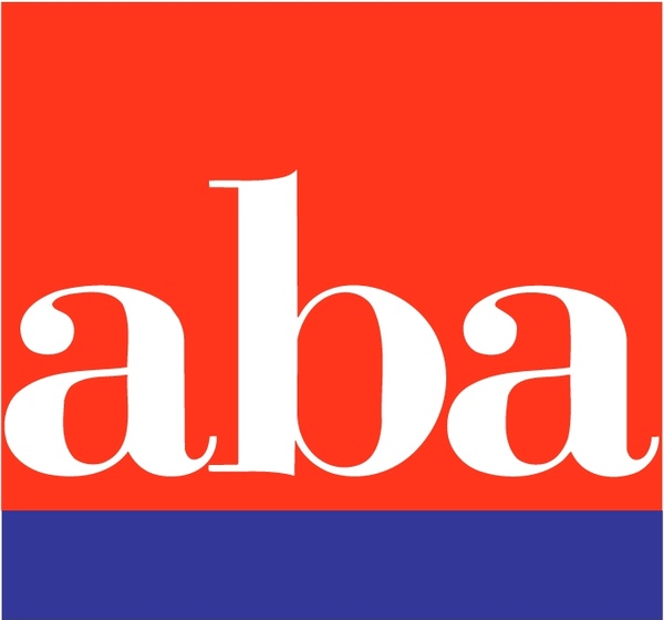 ABA logo vector .