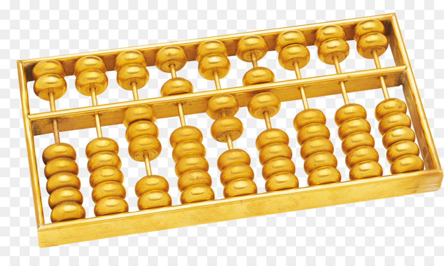 Abacus Gold Arithmetic   Gold Abacus - Abacus, Transparent background PNG HD thumbnail