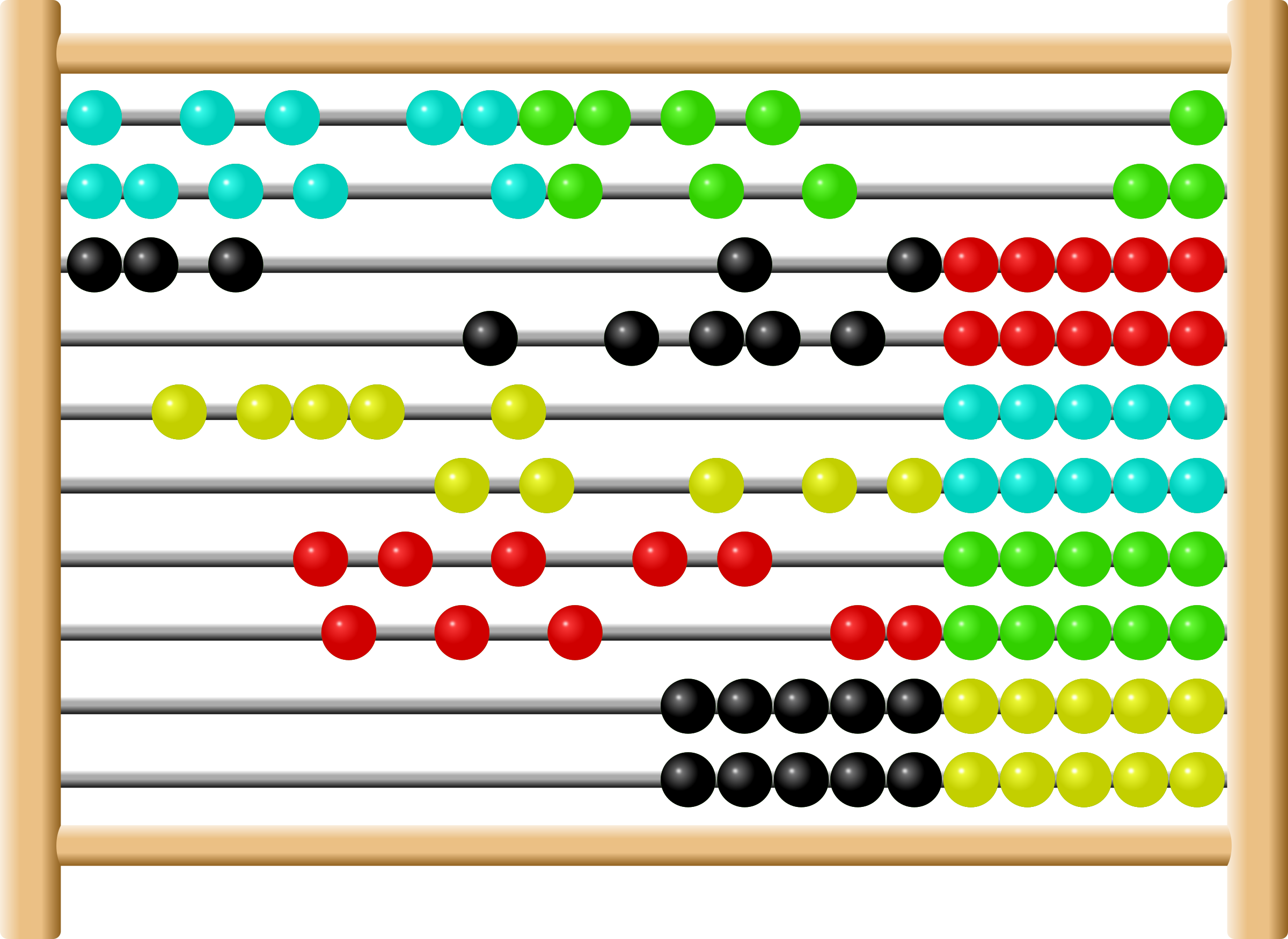 Math Abacus Clipart - Abacus, Transparent background PNG HD thumbnail