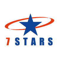7 Stars Vector Logo - Abay Electric Network, Transparent background PNG HD thumbnail