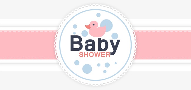 Vector Baby Shower Card, Baby Shower Card, Card, Vector Png And Vector   - Abay Electric Network, Transparent background PNG HD thumbnail