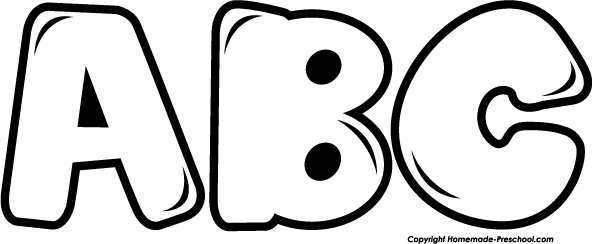 Cpa School Abc Bw.png (593×244) - Abcs Black And White, Transparent background PNG HD thumbnail