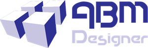 ABM Designer vector logo .