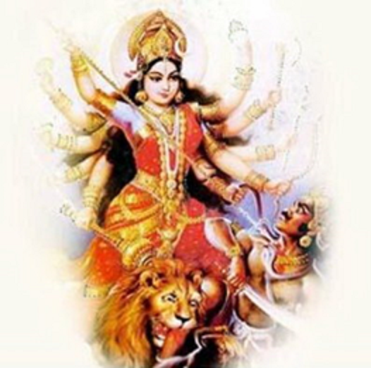 About Durga Puja Dates In 2014 - Goddess Durga Maa, Transparent background PNG HD thumbnail