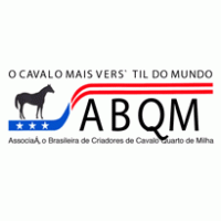 Logo Of Abqm   Associação Brasileira De Criadores De Cavalo Quarto De Milha - Abqm Vector, Transparent background PNG HD thumbnail