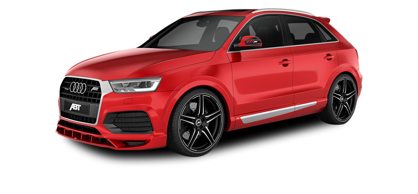 Audi Q3. Abt Car Models - Abt Sportsline, Transparent background PNG HD thumbnail
