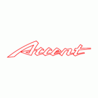 Accent vector logo .