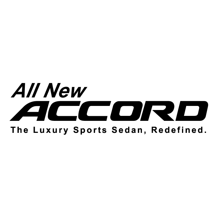 All New Accord vector logo .