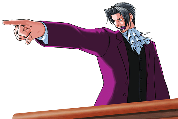Milesedgeworth.png - Ace Attorney, Transparent background PNG HD thumbnail