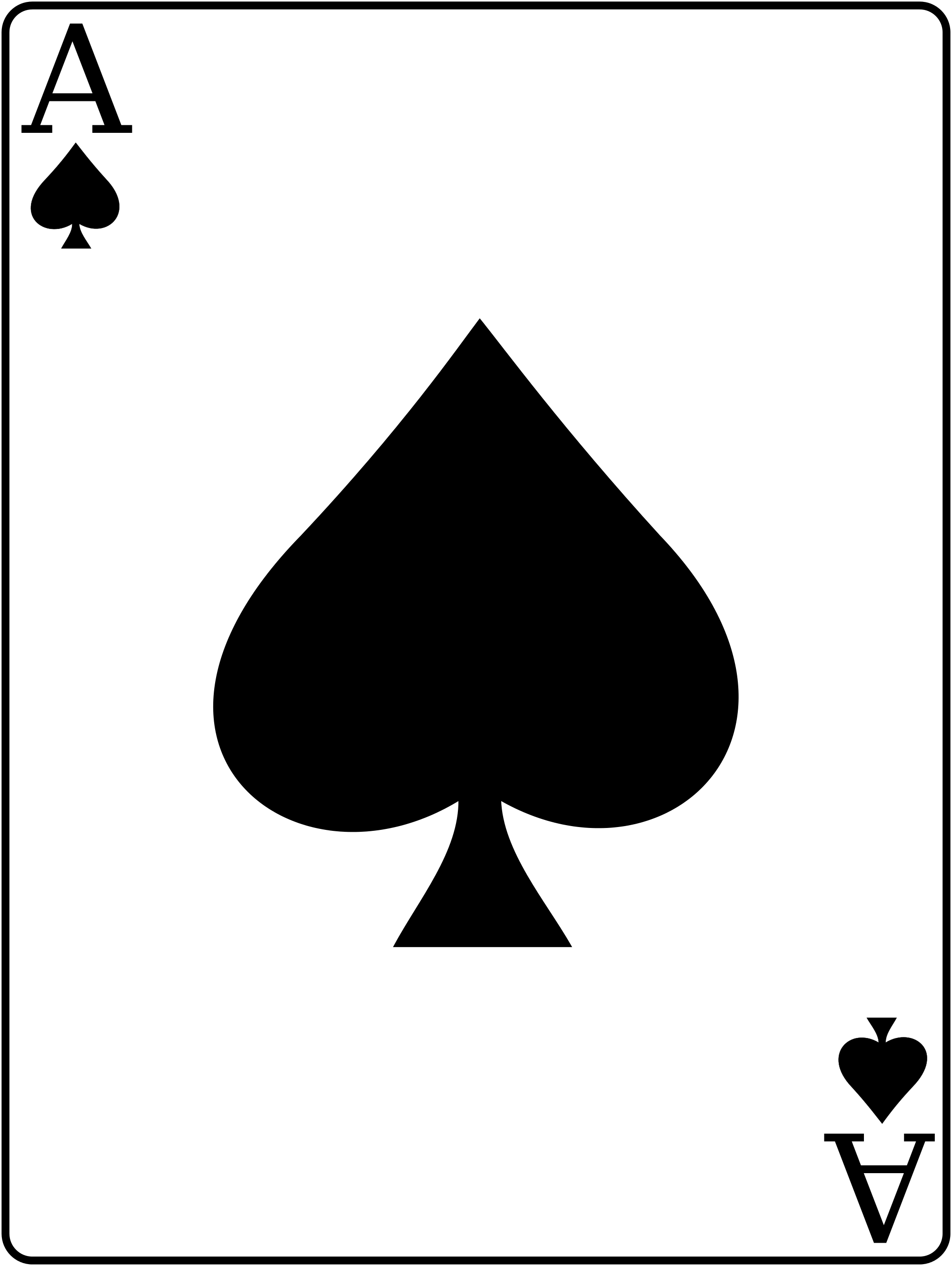 Ace Of Spades   Google Search - Ace Card, Transparent background PNG HD thumbnail