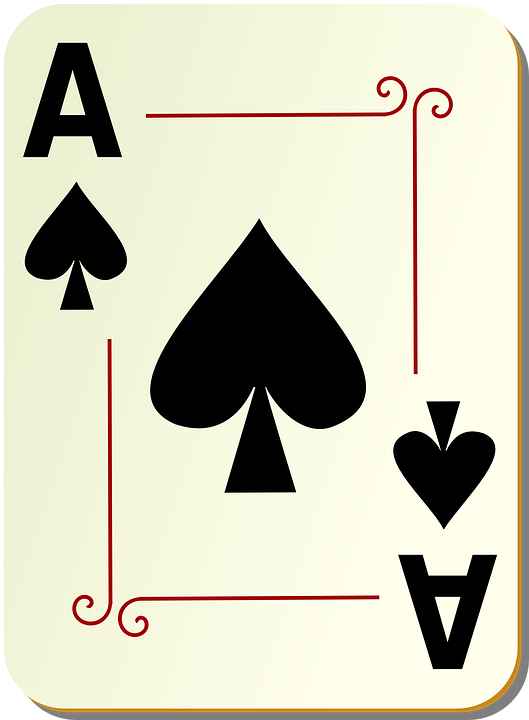 Spades, Ace, Card, Playing, Deck, Poker, Game, Casino - Ace Card, Transparent background PNG HD thumbnail