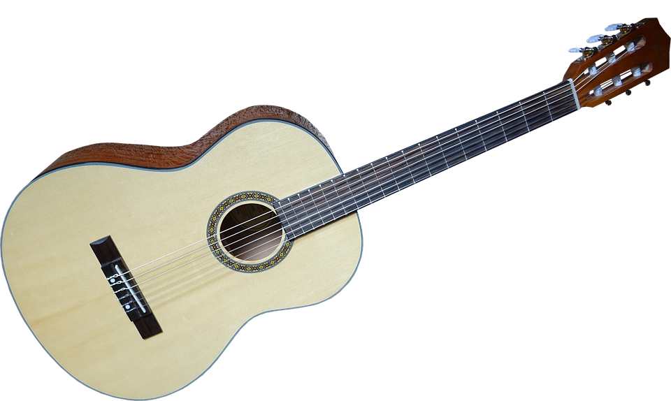 Acoustic Guitar, Guitar, Stringed Instrument - Acoustic, Transparent background PNG HD thumbnail