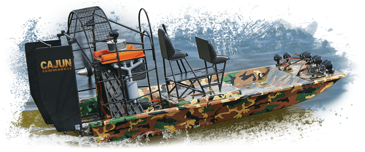 Cajun Commander Rtr - Acqua Boat, Transparent background PNG HD thumbnail