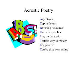 Acrostic Poem Png - Acrostic, Transparent background PNG HD thumbnail