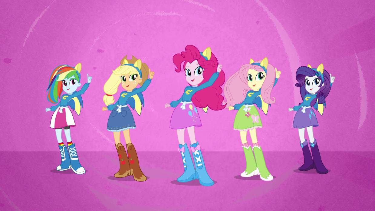 Equestria Girls Movie Song Pink Screen Slide 5.png - Action Song, Transparent background PNG HD thumbnail