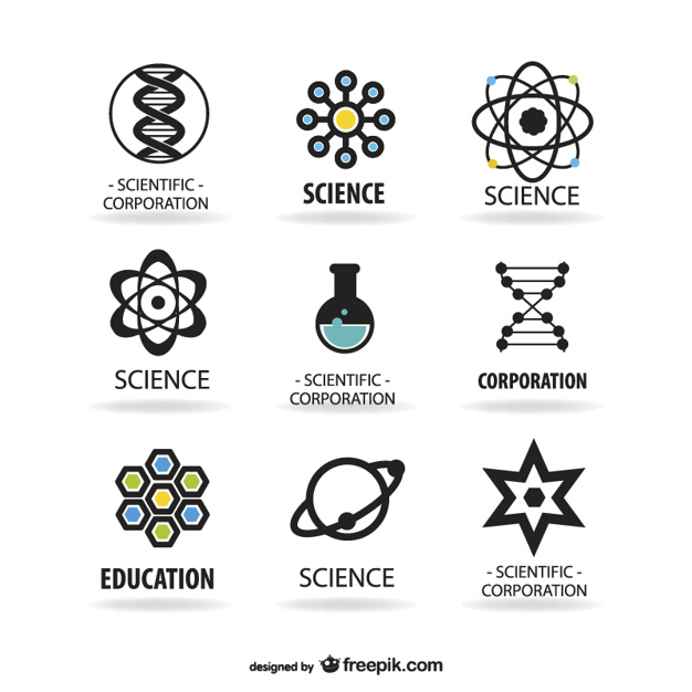 Science Logos Template Free Vector - Ad Ideas Vector, Transparent background PNG HD thumbnail