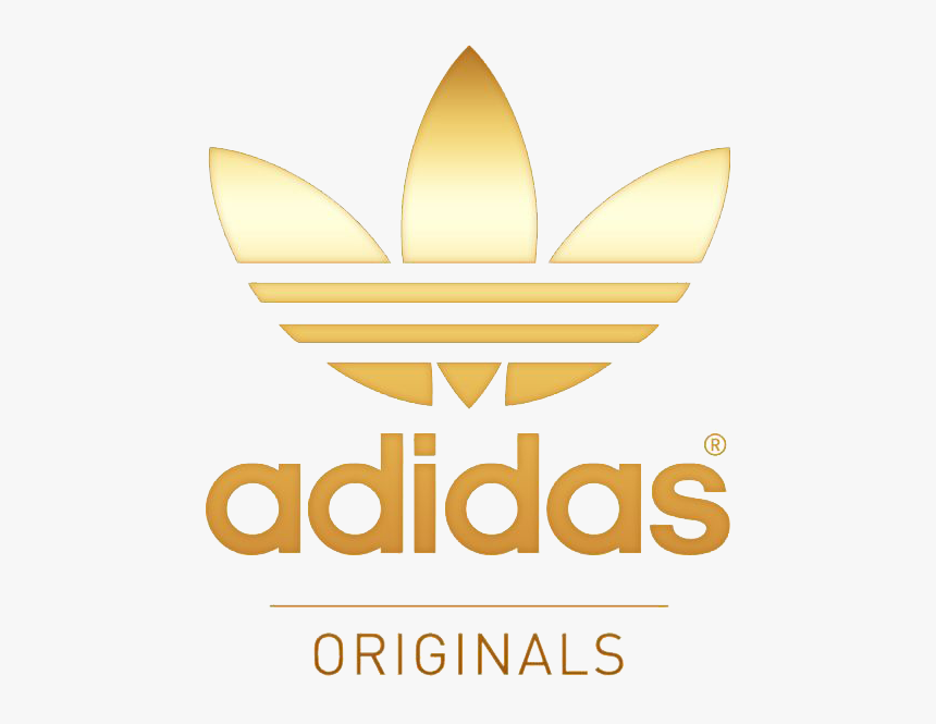 Adidas Logo Png Hd Background   Gold Adidas Originals Logo Pluspng.com  - Adidas Originals, Transparent background PNG HD thumbnail