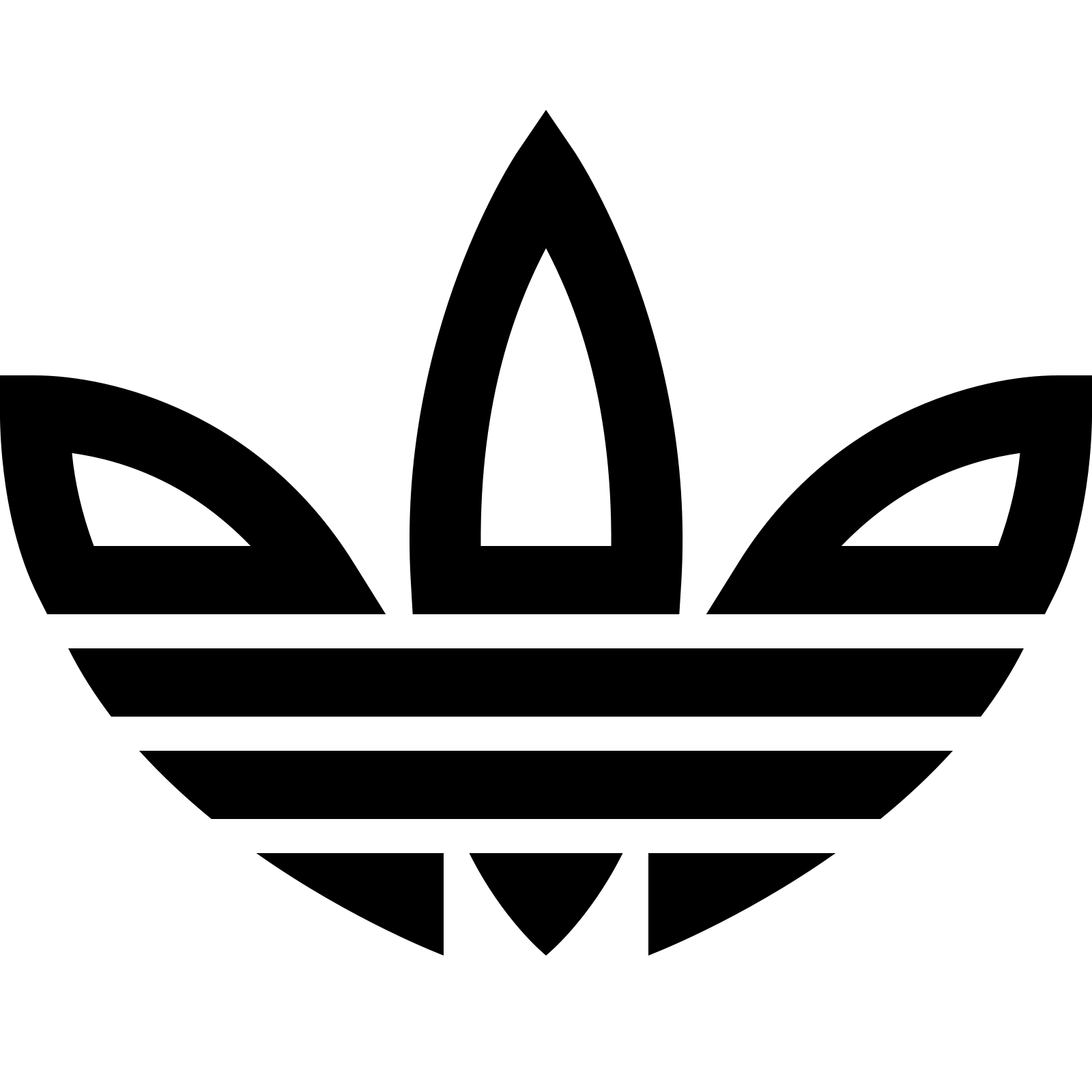 Adidas Trefoil Icon. Png 50 Px - Adidas Trefoil, Transparent background PNG HD thumbnail