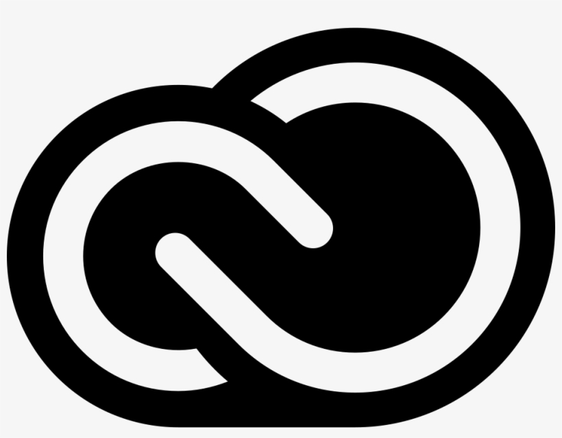 Download Free Png Creative Cloud Png Icon Logo Black   Adobe Pluspng.com  - Adobe Creative Cloud, Transparent background PNG HD thumbnail