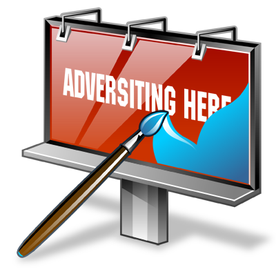 Advertising - Vector stencils