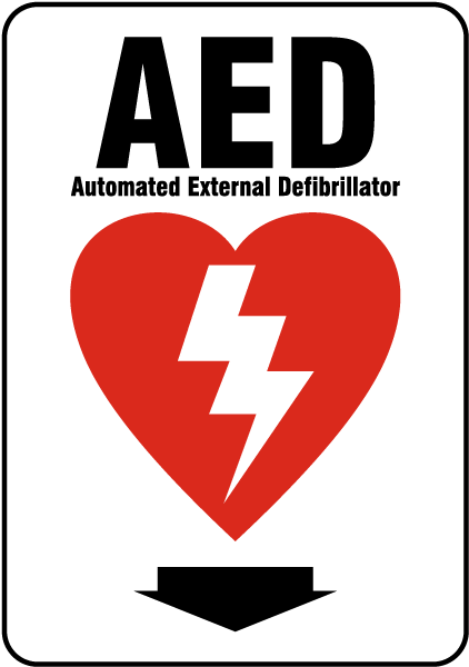 AED Sign /Blazzon
