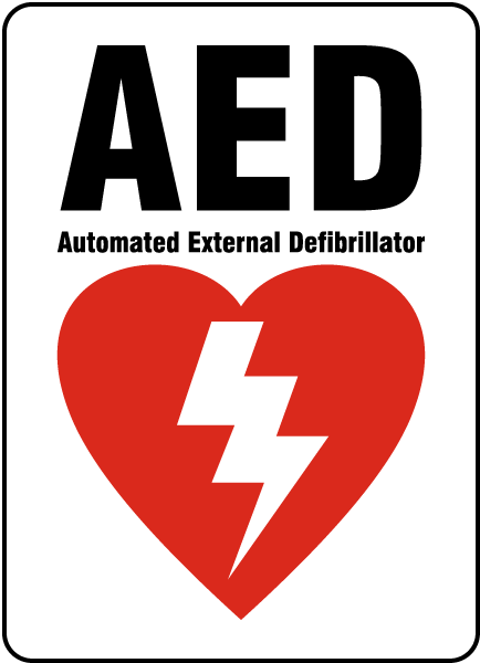 Aed Sign - Aed, Transparent background PNG HD thumbnail