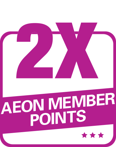 Earn 2X Aeon Member Points Everyday With Every Rm1 Spent At Aeon Stores. - Aeon, Transparent background PNG HD thumbnail