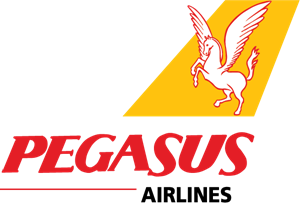 Pegasus Airlines Logo - Aeroconsult Vector, Transparent background PNG HD thumbnail